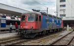 SBB Cargo Re 6/6 11646  Bussigny  am 17. Juli 2020 im Bahnhof Langenthal.