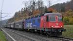 Re 620 035-6  Muttenz  auf dem Weg in den Tessin am 07.11.2020, aufgenommen bei Villnachern AG.