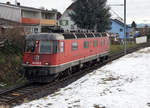 Re 620 070-3  AFFOLTER AM ALBIS  als Lokzug bei Biberist am 20.