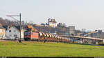 SBB Cargo Re 6/6 11614 mit Kieszug Rothenburg - Zweidlen am 8.