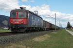 Re 620 026-5  Zollikofen  mit einem Schrottzug Basel-Gerlafingen bei Oensingen am 12.