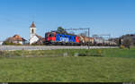 SBB Cargo Re 6/6 11635 mit Kesselwagenzug Ostermundigen - Cornaux am 30.