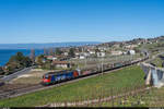 SBB Cargo Re 6/6 11626  Zollikofen  mit WLV-Zug Lausanne-Triage - Sion am 8.