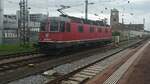 Re 620 077 -8 als Lokzug am 6.7.21 in Basel Badischer Bahnhof Nordwärts 