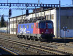 SBB - Re 6/6  620 079-4 als Lokzug bei der einfahrt im Bahnhof Burgdorf am 31.12.2021