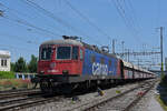 Re 620 069-5 durchfährt am 09.06.2023 den Bahnhof Pratteln.