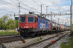 Re 620 060-4 durchfährt am 12.05.2023 den Bahnhof Pratteln.