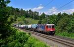 Re 620 083 mit einem Getreidezug am 07.06.2023 bei Villnachern.