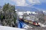 SBB 620 050, Zeihen, 19.01.2024.