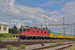 Re 620 085-1 durchfährt am 22.07.2024 den Bahnhof Pratteln.