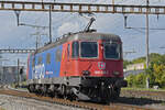 Re 620 087-7 durchfährt am 24.09.2024 solo den Bahnhof Pratteln.