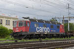 Re 620 086-9 durchfährt am 10.09.2024 den Bahnhof Pratteln.