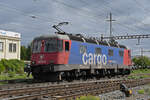 Re 620 072-9 durchfährt am 10.09.2024 solo den Bahnhof Pratteln.