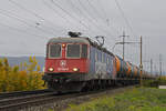 Re 620 082-8 fährt am 13.11.2024 Richtung Bahnhof Pratteln.