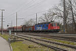 Re 620 010-9 fährt am 11.12.2024 Richtung Bahnhof Rheinfelden.