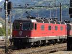 SBB - Re 6/6  11679 im Bahnhof von Brig am 20.09.2007