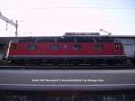 Geballte Kraft auf 19m Lnge verteilt:-). Re 6/6 11678 *Bassersdorf* vor dem 65488 zum RBL.
Rorschach 08.05.08
 