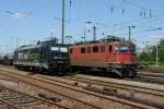 185 570 RTS et Ae 6/6 11520 Basel Badische 15 juillet 2008