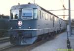 SBB Re 6/6 11601 + Re 6/6 11602 (Prototype) - Chiasso Depot - 02.01.1987