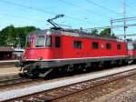 SBB - Re 6/6 11652 im Bahnhof von St.Gallen/St.Fieden am 03.09.2008