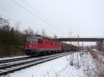 SBB Re 6/6 11649  Aarberg  mit einem kurzen Gterzug in Richtung Schaffhausen kurz hinter Gottmadingen.