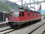 SBB - Lok Re 6/6  11639 in Visp am 10.05.2010