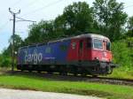 SBB - Lokug Re 6/6  620 012-5 unterwegs bei Ramsei am 09.07.2010