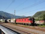 Re 6/6 11634 mit GZ bei Castione am 24.05.2012