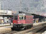 SBB - Lokzug Re 6/6  11632 im Bahnhof Burgdorf am 02.04.2013