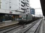 SBB - Re 6/6 11646 mit Gterzug bei der durchfahrt im Bahnhof Zrich Altstetten am 16.09.2013