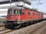 SBB - Re 6/6 11616 im Bahnhofsareal von Langenthal am 30.03.2014