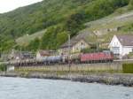 SBB - Re 6/6  11613 unterwegs bei Tüscherz-Alferme am Bielersee am 06.05.2014