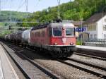 SBB - Re 6/6  11657 unterwegs in Sissach am 05.05.2014