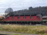 SBB - Re 6/6 11634 im Güterbahnhof Biel am 14.12.2014