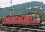 SBB: Re 6/6 11648  AIGLE  in Oensingen am 16.