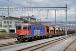 Re 620 055-4 durchfährt den Bahnhof Zofingen.