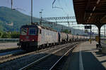 SBB: Grosser Bahnhof Oensingen.