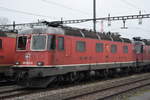 Re 620 053-9  Gümligen , abgestellt am 25.12.2018 im Bahnhof Bülach ZH.