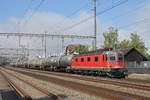 Re 620 056-2 durchfährt den Bahnhof Rupperswil.