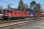 Refit Re 620 029-9 (Re 6/6 11629)  INTERLAKEN  und Re 620 016-6 (Re 6/6 11616)  ILLNAU-EFFRETIKON  als DOPPELPACKET nach Gerlafingen.