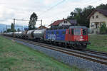 Re 620 039-8  MURTEN  mit dem Güterzug Reuchenette-Péry - Bern Weyermannshaus bei Busswil am 14.