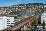 RADVE Re 620 003 / Zuckerrübenleerzug Winterthur - Aarberg / Hardturmviadukt Zürich, 2.