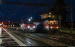 SBBC Re 620 006 & Eem 923 015 / Aarberg, 1.