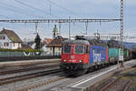 Re 620 086-9 durchfährt den Bahnhof Rupperswil.