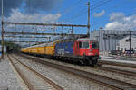 Re 620 065-3 durchfährt am 10.06.2024 den Bahnhof Rupperswil.