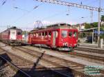 Nebst meinem Oldie Re 6/6 11648 *Aigle*, berraschte mich auch der noch ltere Triebwagen der RHB, der ABDeh 2/4 24.
Rorschach 27.06.08