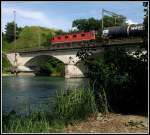 Reussbrcke bei Turgi Strecke Brugg-Zrich.