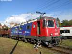 Obwohl es am 26.9.2010 in Biel um die Eisenbahnen von damals im Jurabogen ging, sind hier die bekannten Vehikel am Gotthard zu sehen.