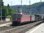 SBB - Re 6/6 11677 mit 420 ...