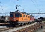 SBB CARGO: Drei Lokgenerationen warten am 26.